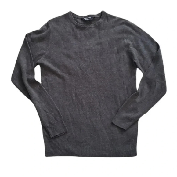 Cedar Wood State Gray Acrylic Sweater S - Picture 1 of 4